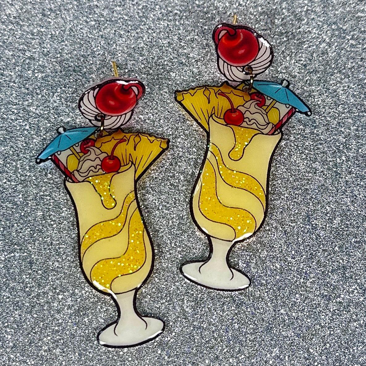 Piccoli Orecchini Argentati in Fibra di Ananas PINATEX Bellissimi piccoli orecchini in argento ricavato dalle foglie di ananas: ipoallergenici e sostenibili : Pitti Vintage, Abiti ed accessori d'epoca