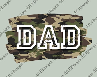 Camo dad design | Father’s Day | digital design | sublimation | png file