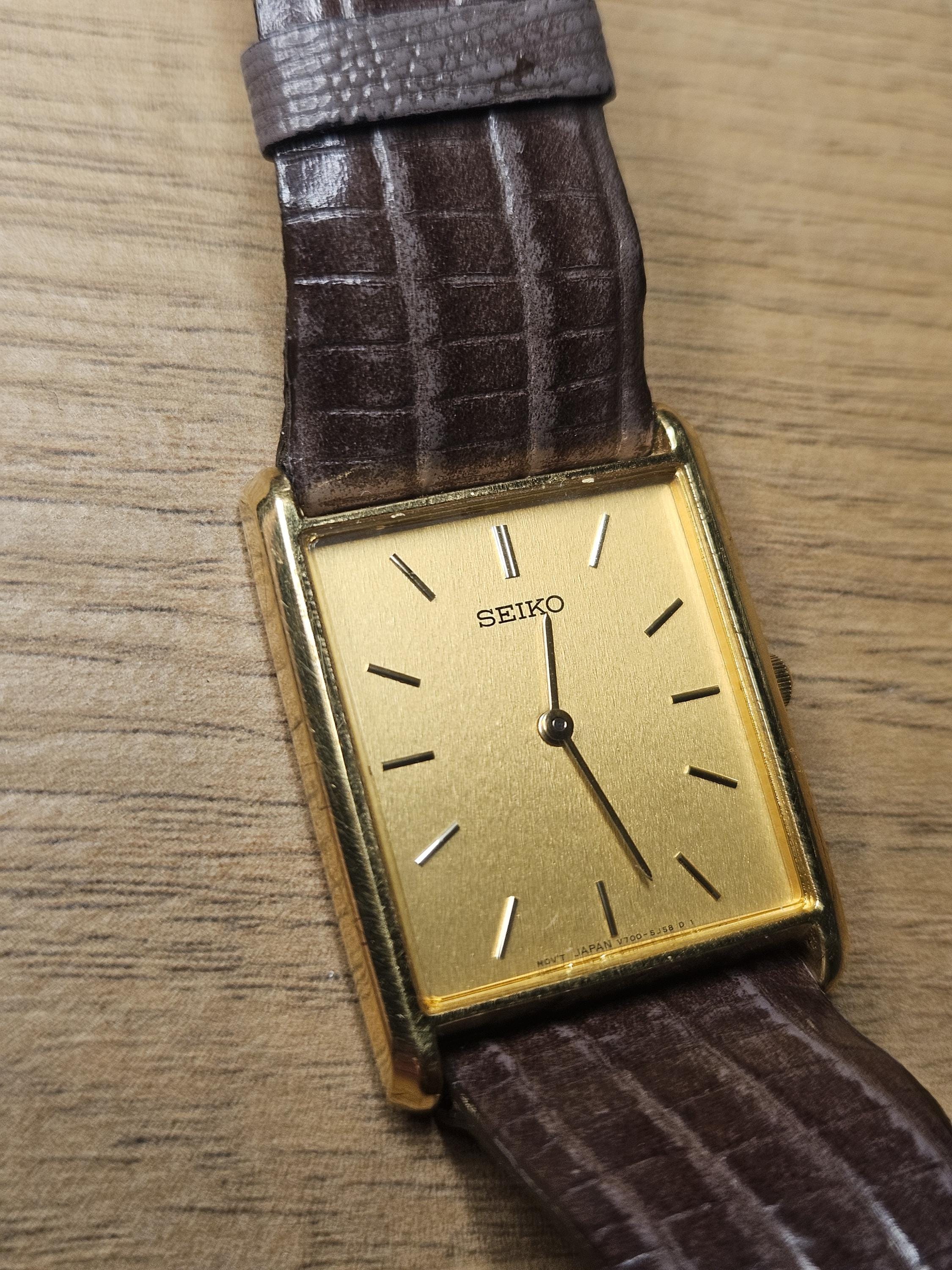 Vintage seiko tank watches - Etsy 日本