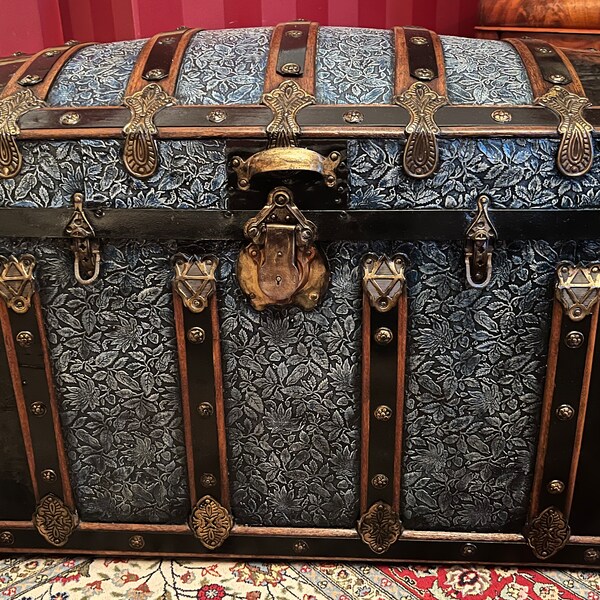 Antique Trunk Etsy
