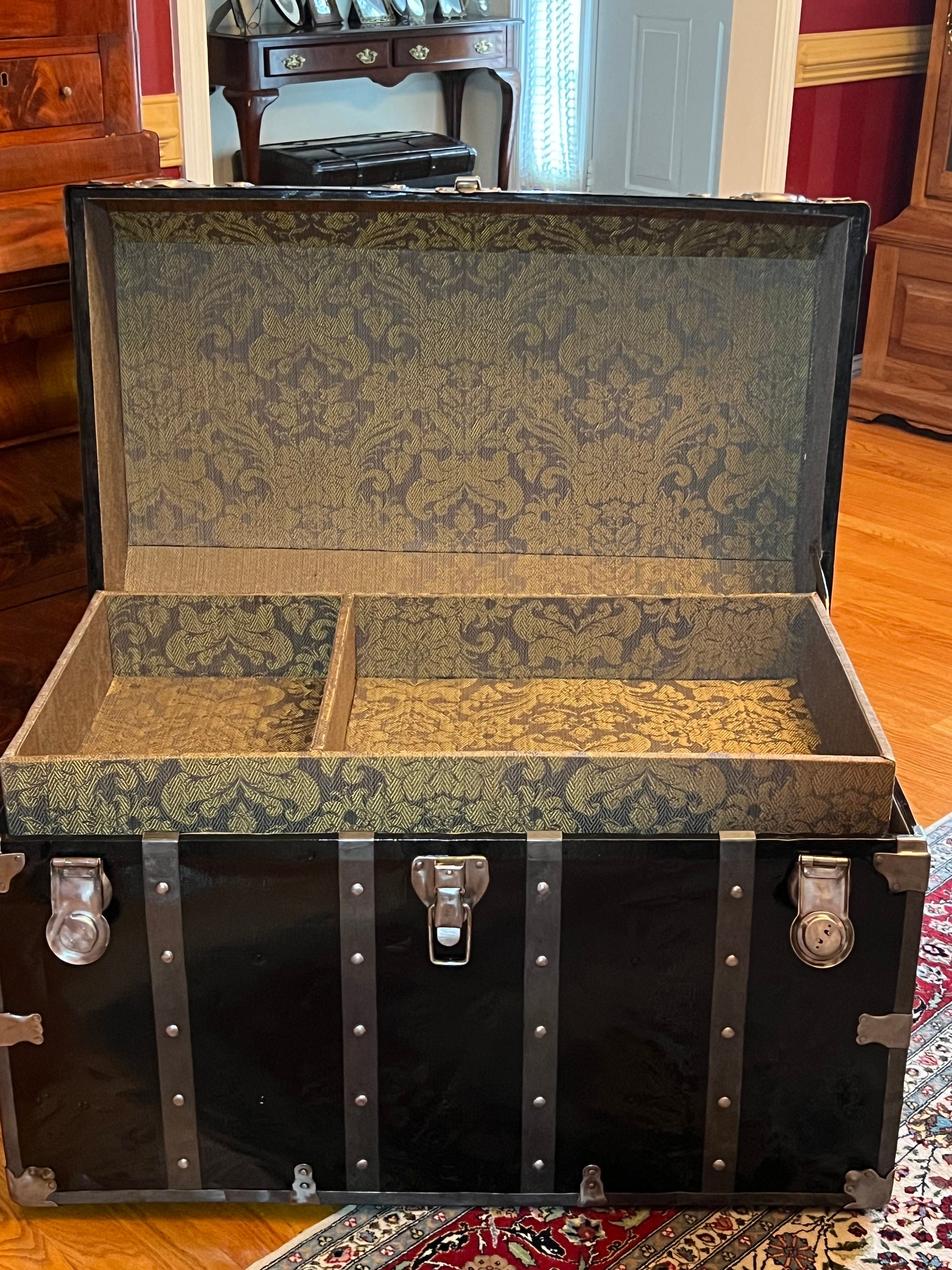 Luxury Antique Steamer Trunk Circa 1890 S Home Furnishings 
