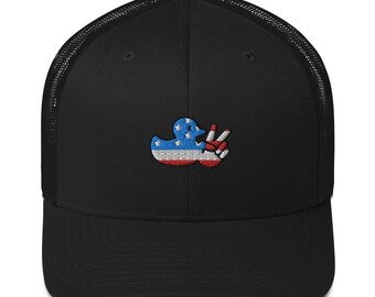Duck Wave Mesh Trucker Hoed