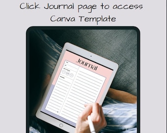 Daily Journal Canva Template