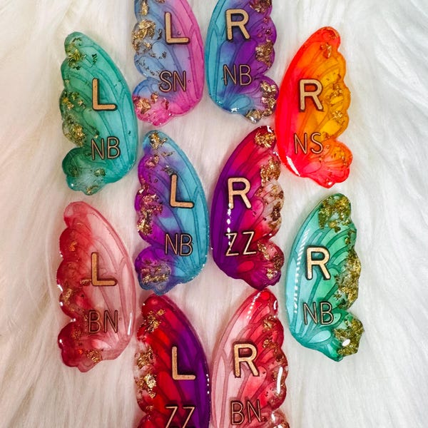 Butterfly Wings X-Ray Markers: Rad Tech Initialed ID