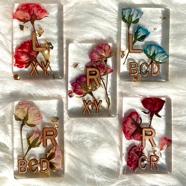 Dried flower X-ray markers. X-ray markers. Rad Tech Markers. X-ray technologist Markers.