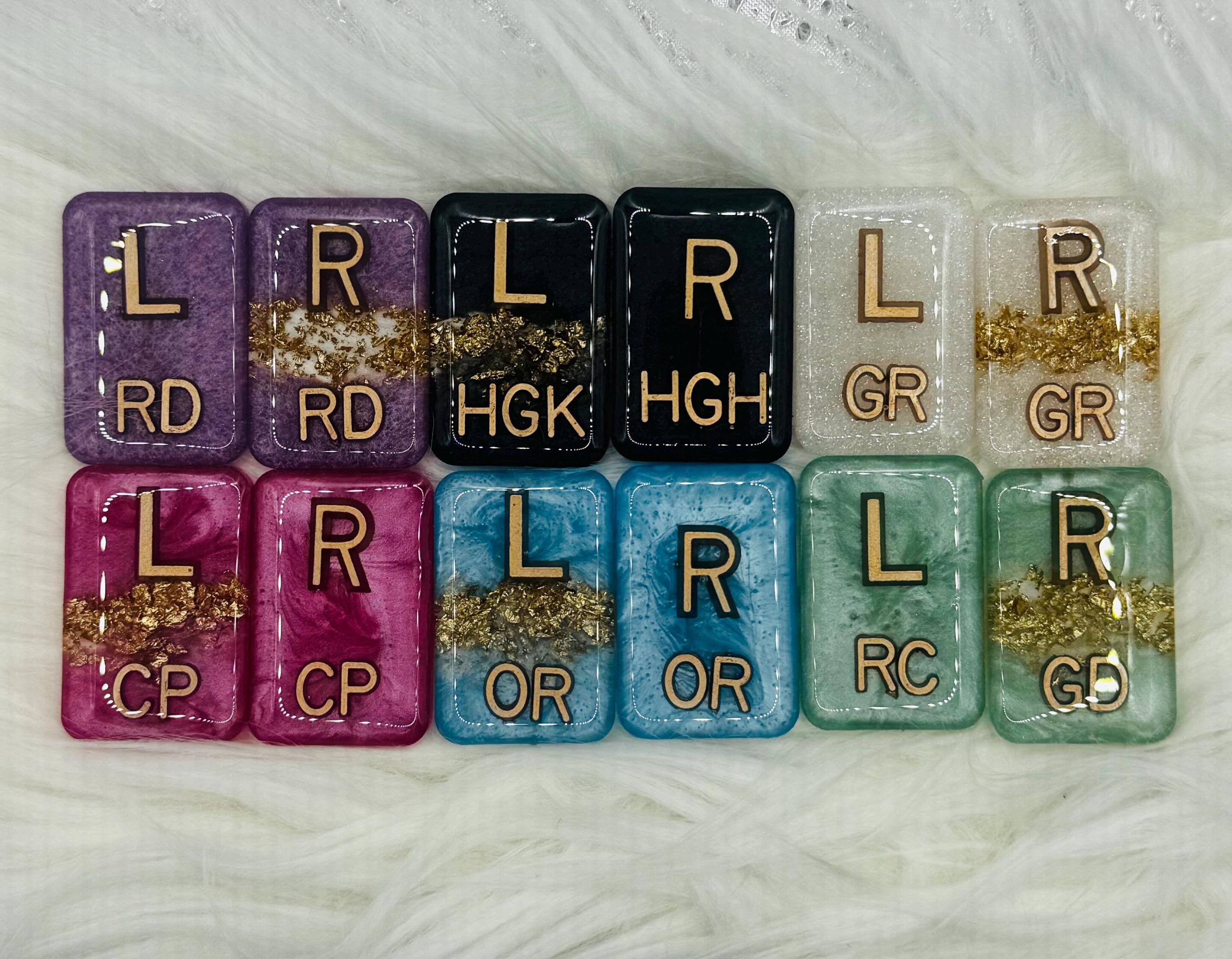 Gold Flake X-Ray Markers: Rad Tech Gift, Personalized Initial
