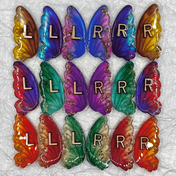 Butterfly Wings X-Ray Markers: Rad Tech Initialed ID