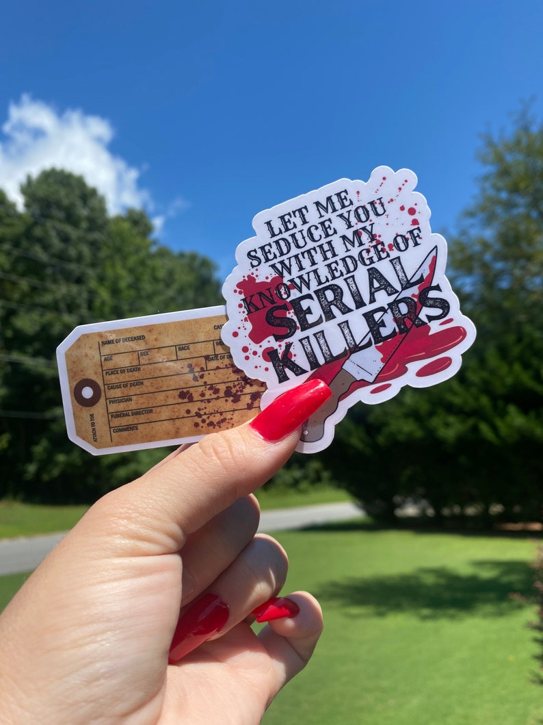 Serial Killer Sticker Bundle Etsy