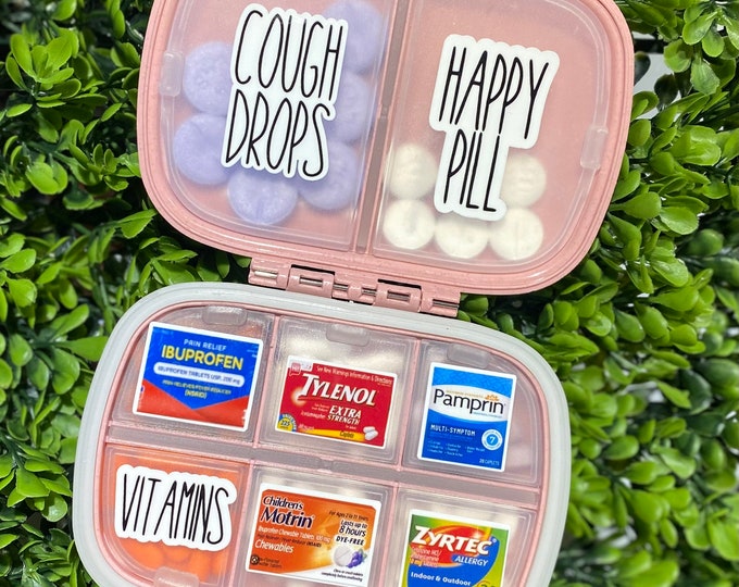 Compact Pocket Pharmacy Etsy