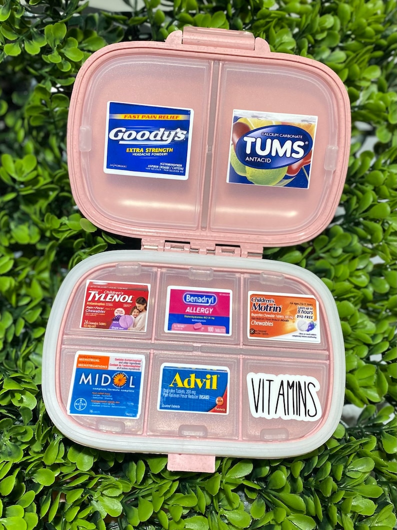 Compact Pocket Pharmacy Etsy