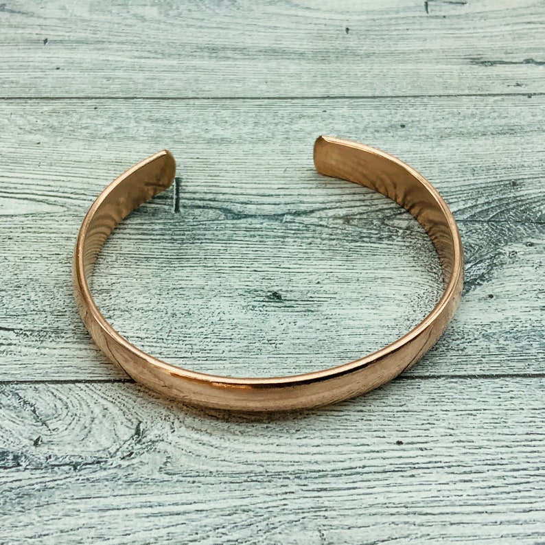 100% Copper Bracelet. Made with Solid High Gauge Pure Copper. image 4
