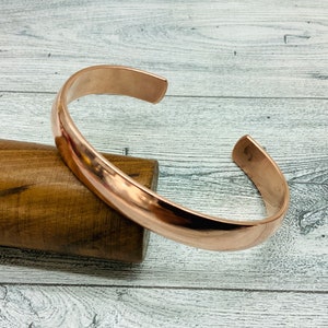 100% Copper Bracelet. Made with Solid High Gauge Pure Copper. image 3