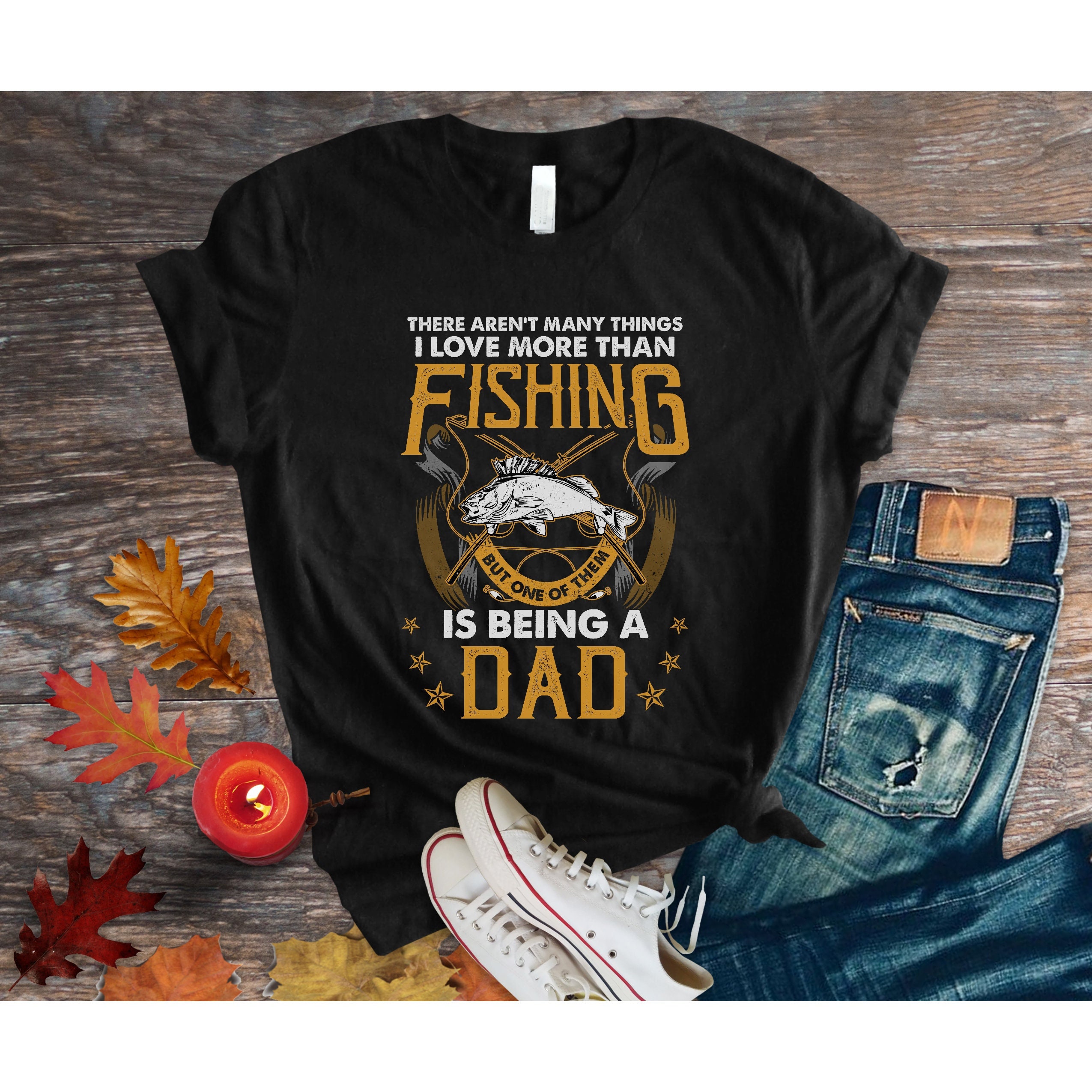 Fishing Dad T-shirt, Cool Dad Tee, Shirt For Dad, Gift for Dad, Father  Figure, Male Role Model