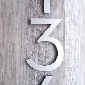 10 Inch House Numbers, Townhouse Numbers, Single House Numbers, Address Numbers, Condo Numbers, Aluminum Plastic Composite Numbers