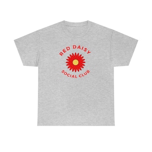 Red Daisy Social Club Billy Strings inspired Cotton T-shirt