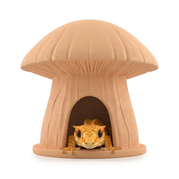 Reptielenhuid reuzenpaddestoel – 3D-afdrukbestand (STL + 3MF)