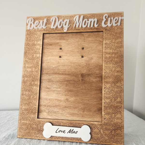 Dog Mom Frame, Dog Mom, Mother's Day, Dog, Rescue Dog, Gift, Frame