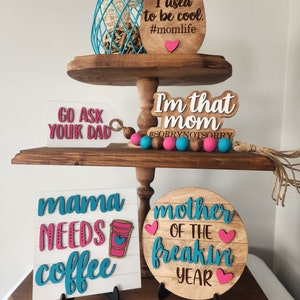 Mama Tier Tray Kit: Mother&#39;s Day Home Decor