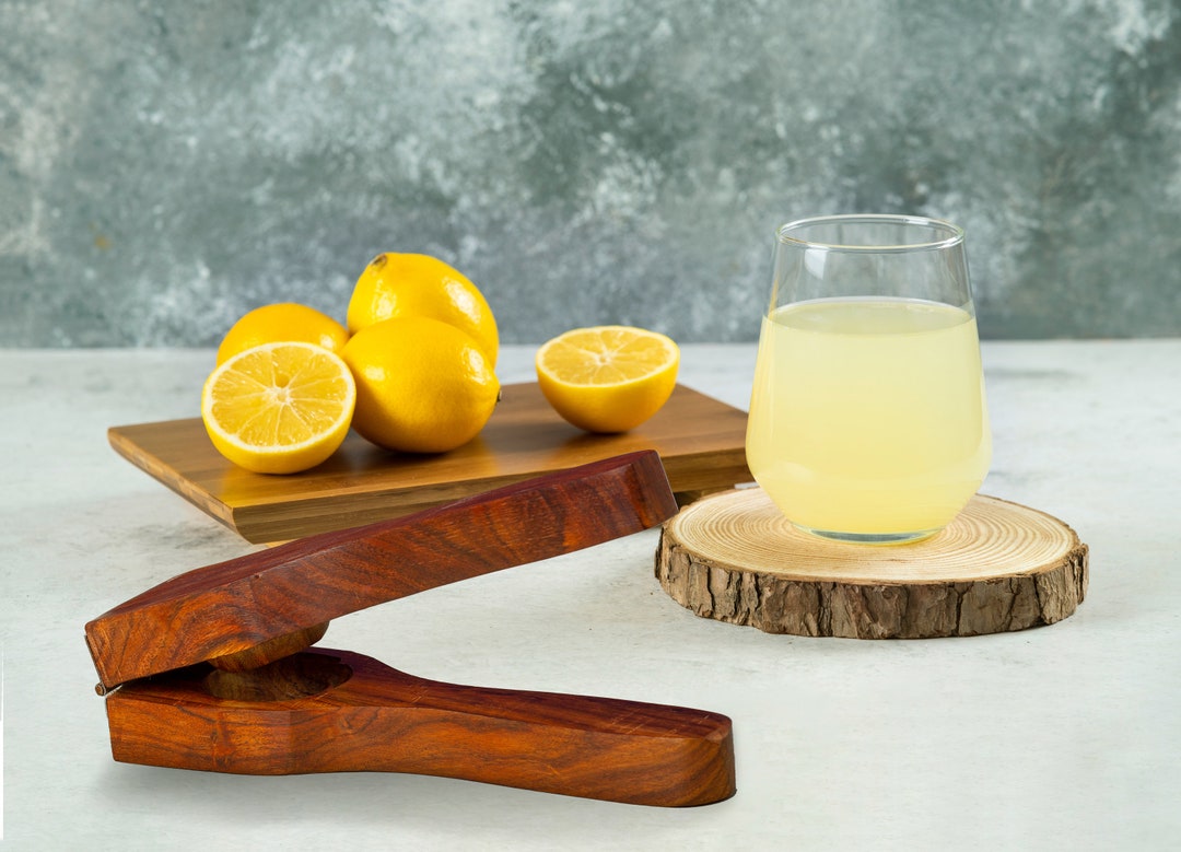 Wooden Lemon Squeezer Natural Wood Lemon Squeezer Handmade Etsy