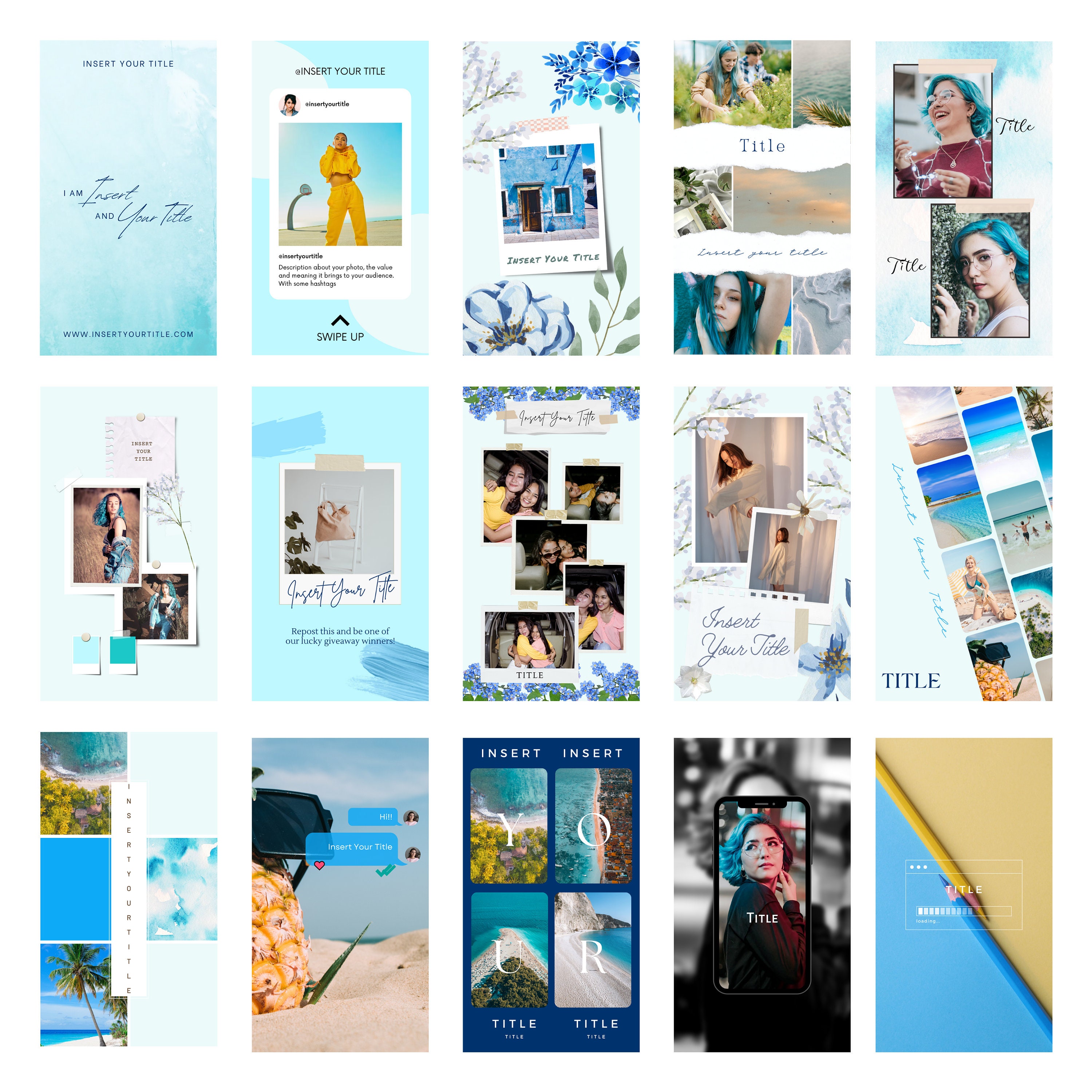 16 Instagram Reel / Cover Templates Reel Cover Template - Etsy