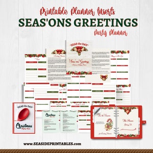 Seasons Greetings Christmas Planner