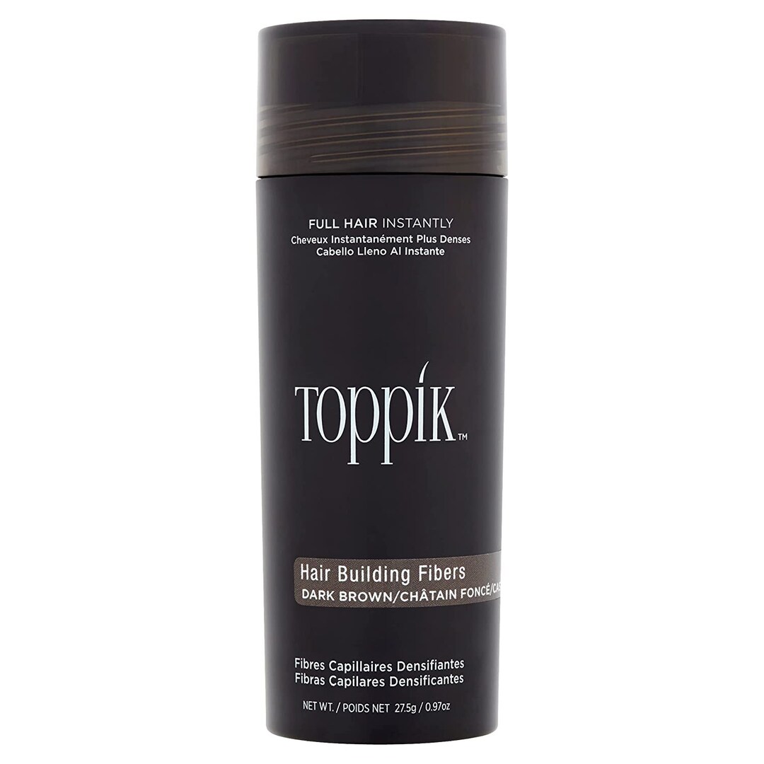 Toppik Hair Fibers Dark Brown 27.5g / .97oz 100 Authentic Fastnfree Shipping Etsy