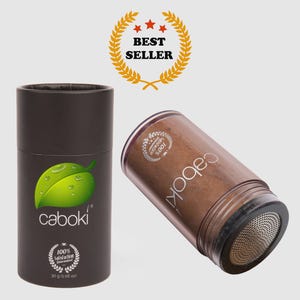 CABOKI 30 g *PREMIUM* haarvezels – verkozen tot beste kwaliteit – bruin, zwart, wit, grijs, kastanjebruin, blond – 100% gegarandeerd – Fast-N-Free verzending!