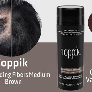 TOPPIK Hair Fibers - All COLORS - 27.5g / .97oz - 100% Authentic - Fast-N-Free Shipping