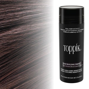 AUTHENTIC TOPPIK 27.5g Hair Fibers All Colors 100% Authentic or Your Money Back Fast-N-Free Shipping U.S. Seller image 4