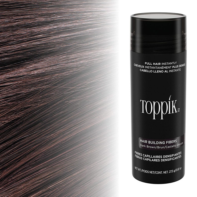 TOPPIK 27.5g Hair Fibers Low as 11ea All COLORS & QUANTITIES 100% Authentic or Your Money Back Fast-N-Free Shipping U.S. Seller image 4