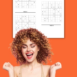 Sudoku Complex Adult Teen Fun Print at Home Activities Printable PDF Difficult Level Puzzle Game Fun and Engaging Older Kids Adults Activity