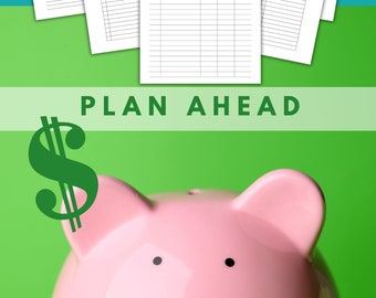 Persoonlijke financiële tracker Tijdbeheerlogboek Investeringstracker Maaltijdplanner To Do List Organizer Persoonlijke planner Home Management Binder