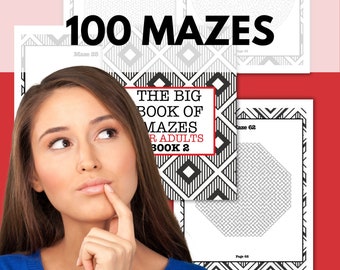 Doolhoven Leuk Puzzels voor volwassenen Activiteiten Tienerspellen Uitdagend niveau Moeilijk niveau Hersenspellen Deel 2 Kritisch denken Probleemoplossing PDF