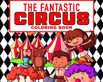 Kinder Aktivitäten Zirkus Themen Malbuch Kinder Jungen Mädchen Zuhause Schule Homeschool Grundschule Aktivität Eltern Ressource Lehrer Spaß PDF