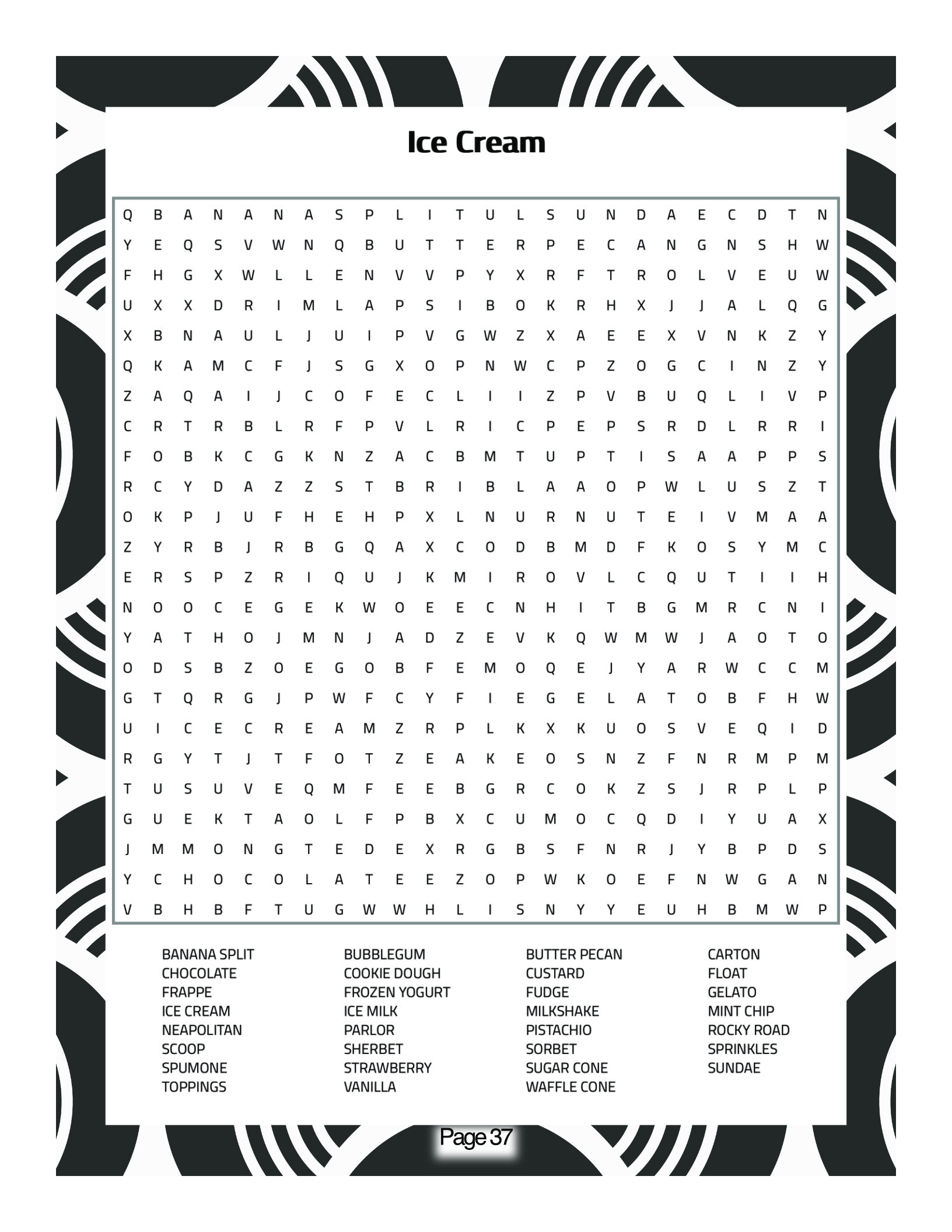 WORD SEARCH PUZZLES Teens Activity Adult Activities Printable Games ...