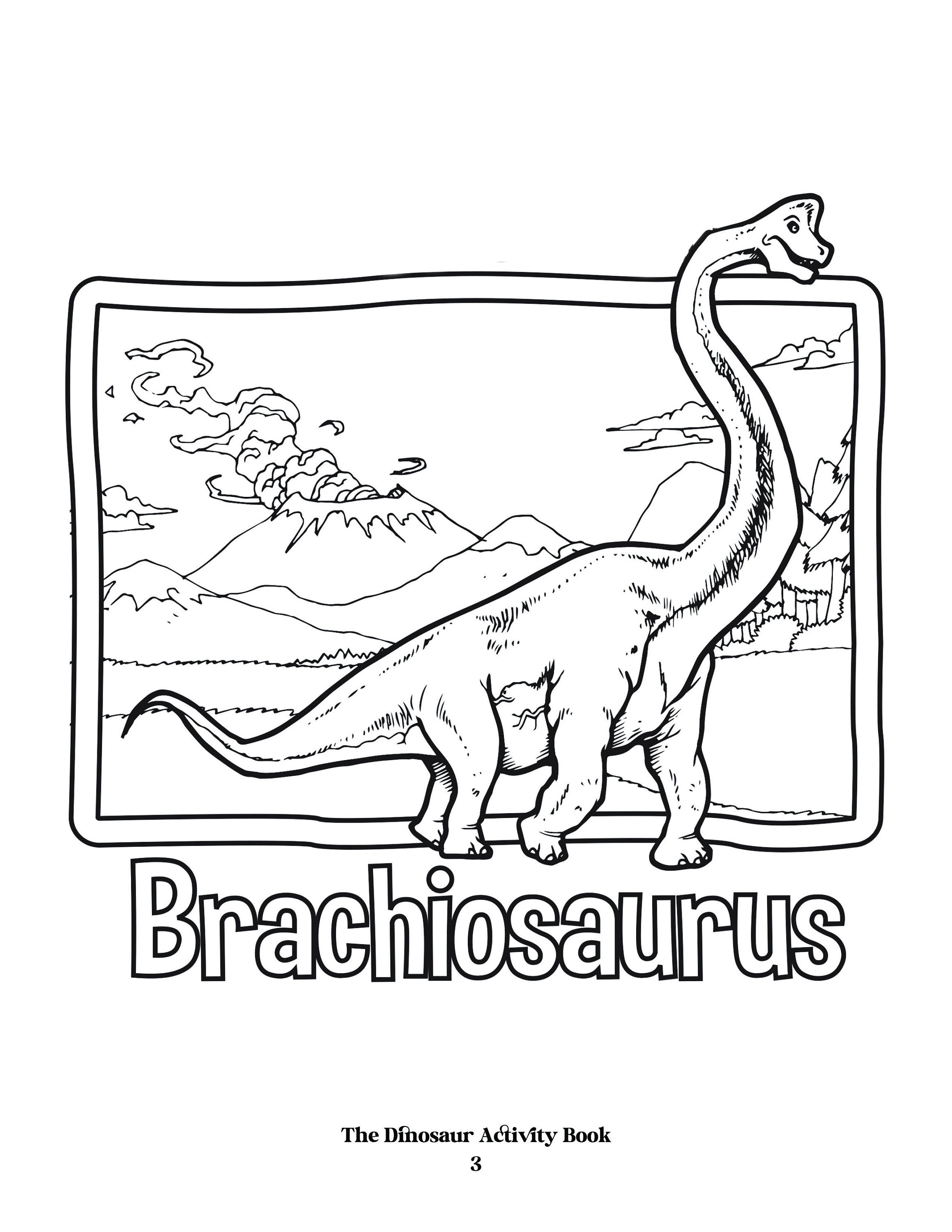 Dinosaur fun activities older boys coloring activity book for big