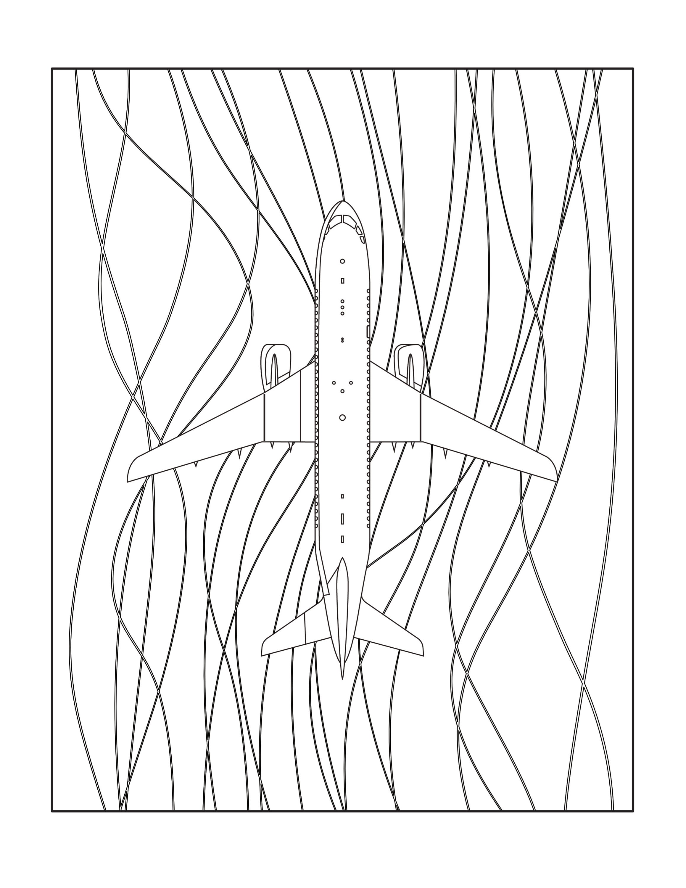Older Kids Big Kid Coloring Activities Boys Airplane Themed Coloring Older kids big kid coloring activities boys airplane themed coloring