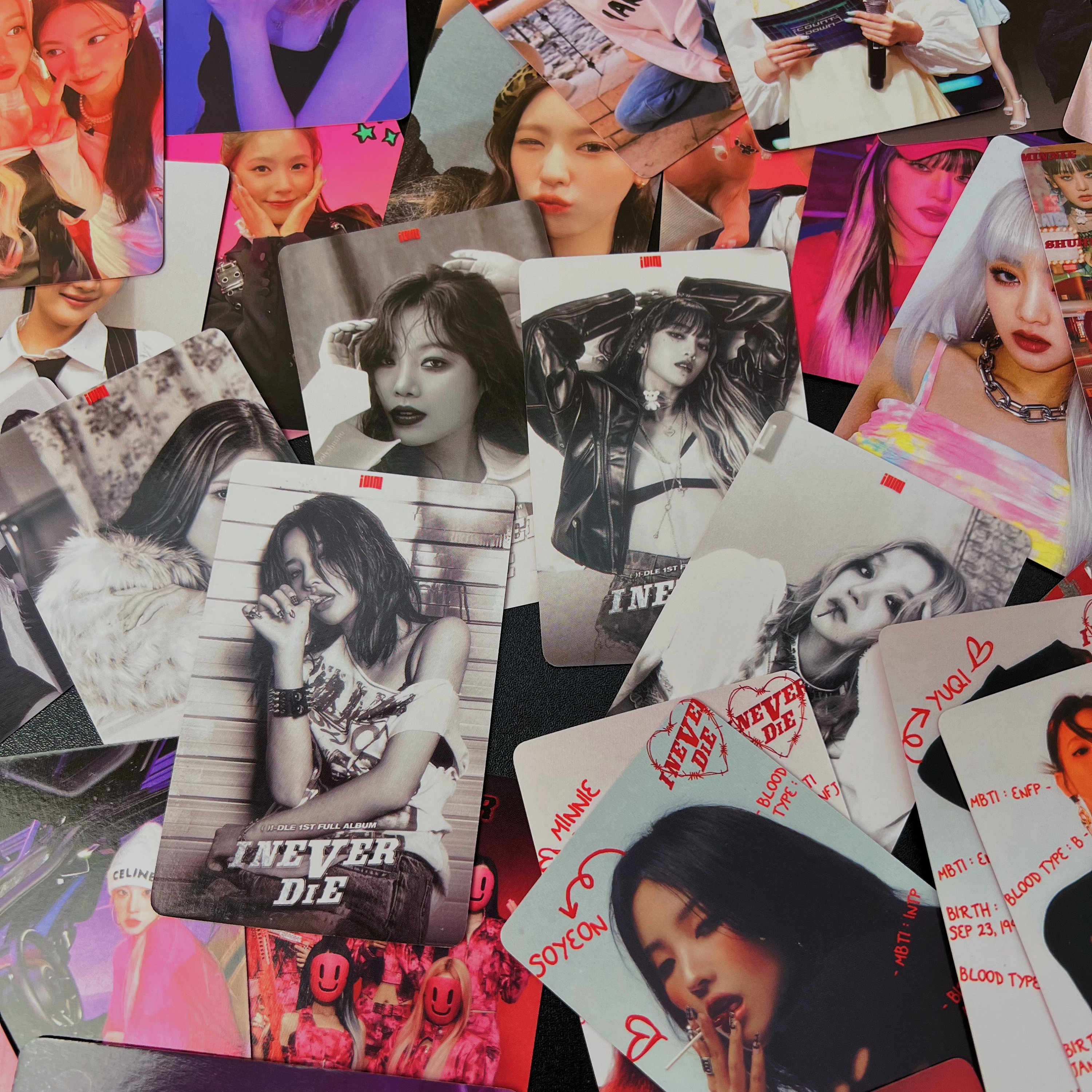 GIDLE PHOTOCARD 55 Assorted GDLE I Never Die Photocards - Etsy UK