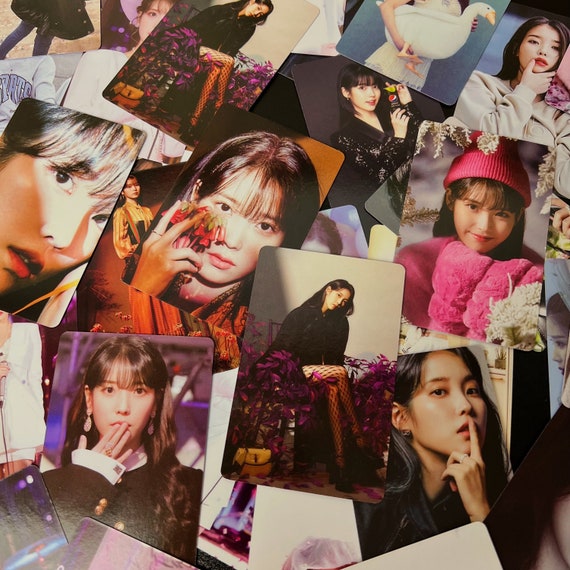 IU PHOTOCARDS 55 Assorted IU 2022 Season Greeting Photocards Etsy