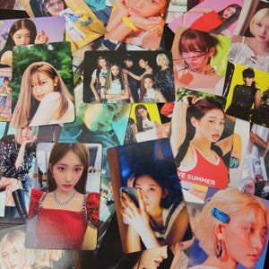 IVE FOTOKARTEN, 55 verschiedene IVE nach fotokarten, ive debüt fotokarten, Ive 2022 fotokarten, kpop photocards
