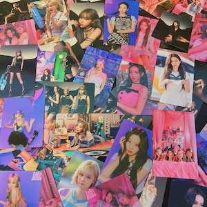 AESPA PHOTOCARDS 55 Assorted Aespa Girls Album Photocards - Etsy