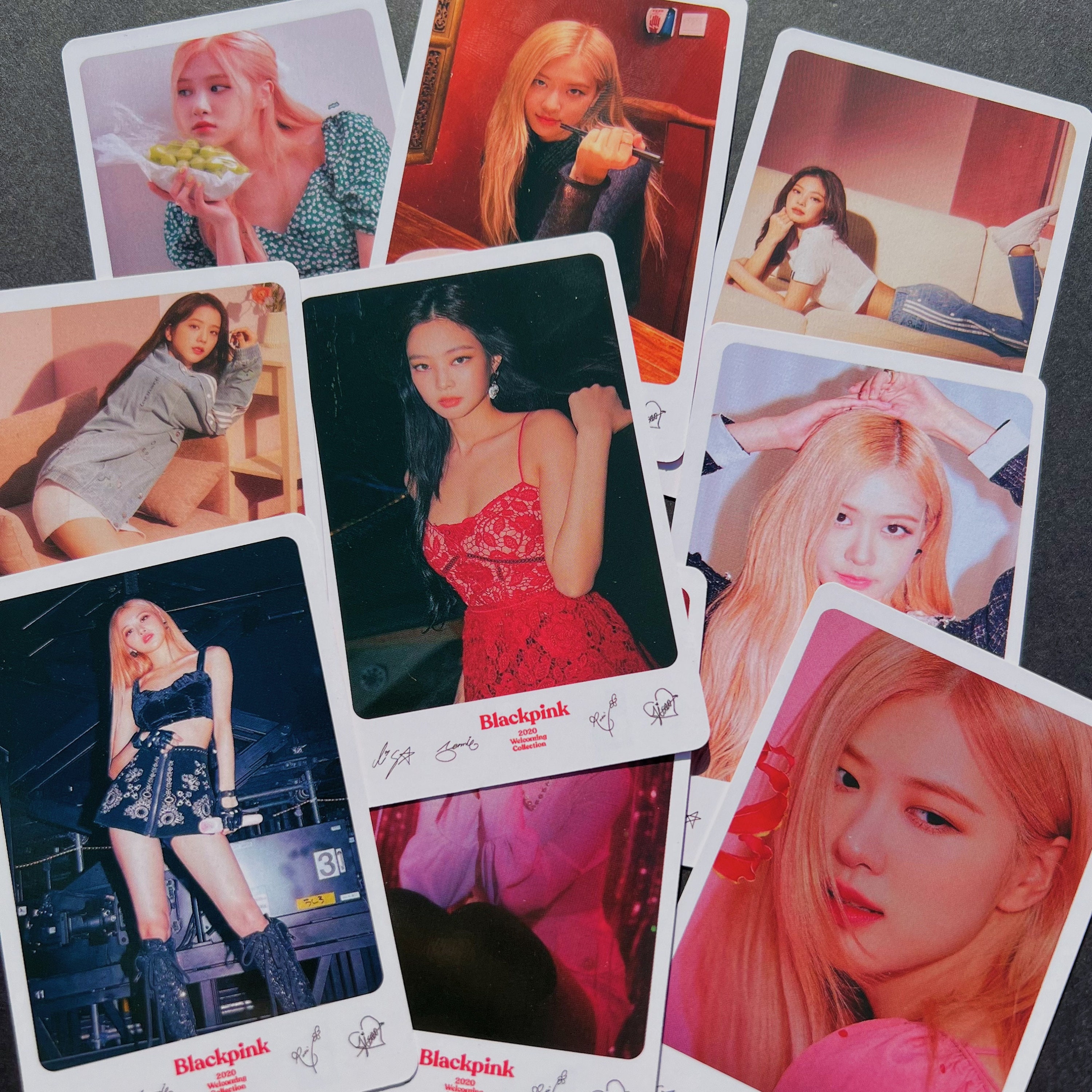Kpop BLACKPINK 2022 Welcoming Collection Photo Card JENNIE Self Made  Photocard 