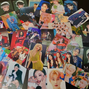 KPOP PHOTOCARDS, Fototarjetas de grupo kpop variadas aleatorias, mezcla de fototarjetas de grupo kpop