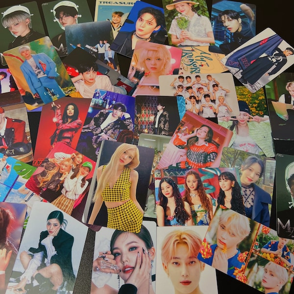 KPOP PHOTOCARDS, Random assorted kpop group photocards, mix kpop group photocards