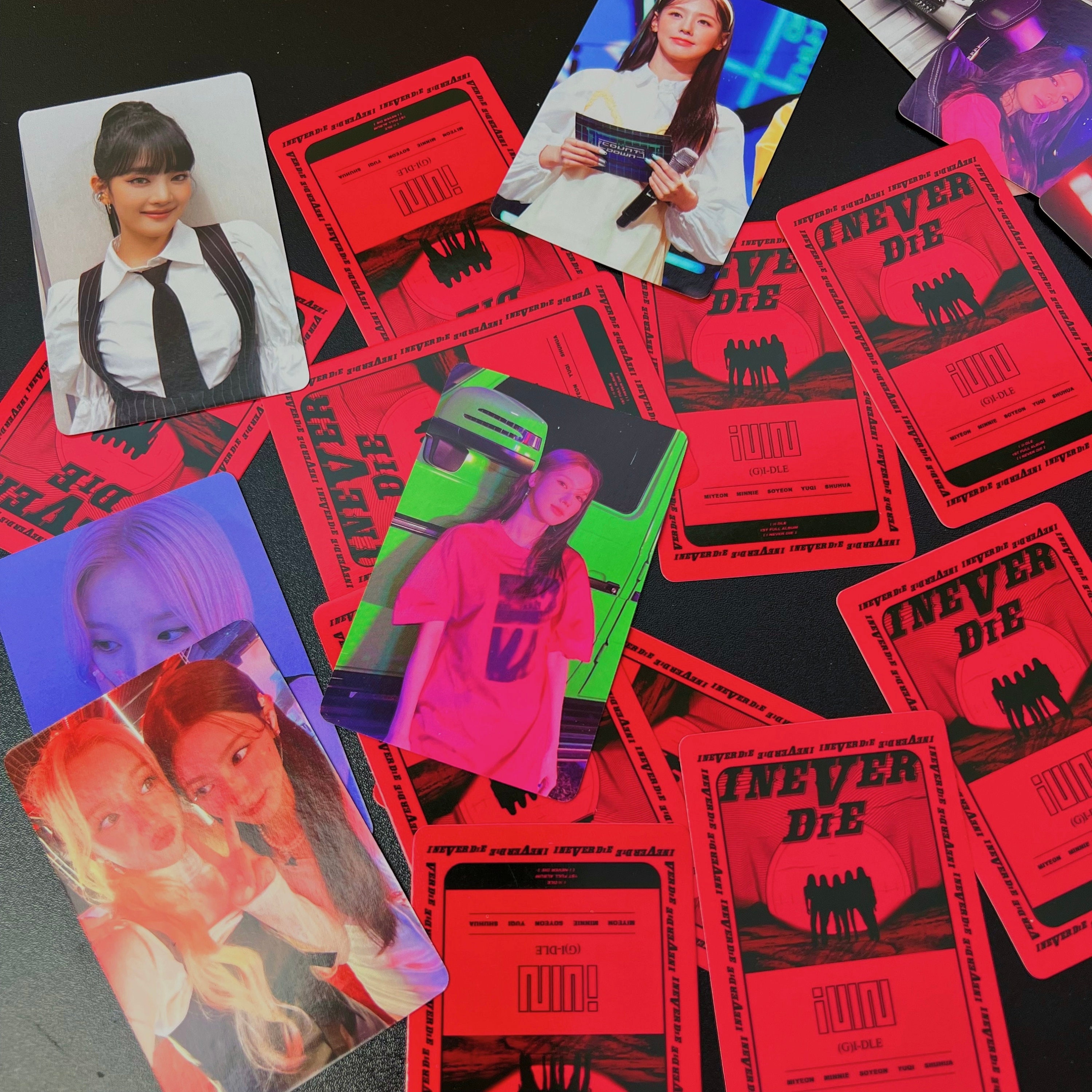 (G)I-DLE I NEVER DIE トレカ付き G)I-DLE I Never Die Photo Cards (55 Cards) – Kpop Exchange