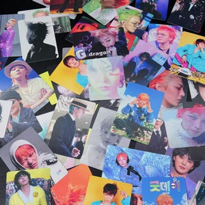 GDフォトカード、G-DRAGON 2025 Kポップフォトカード55枚セット、GD Kポップロモカード、Kポップバイアスフォトカード、Kポップ愛好家へのギフト、Kポップ