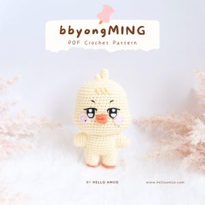 bbyongMING Aniteez Amigurumi Crochet Pattern PDF