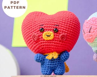 Baby TATA BT21 Amigurumi Crochet Pattern PDF