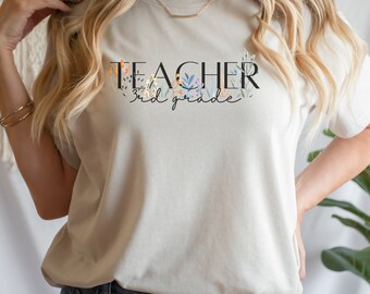 Camisa de maestro para maestro de tercer grado, regalo de maestro para 3er grado, maestro de 3er grado, regalo de tercer grado, camisa de maestro de tercer grado