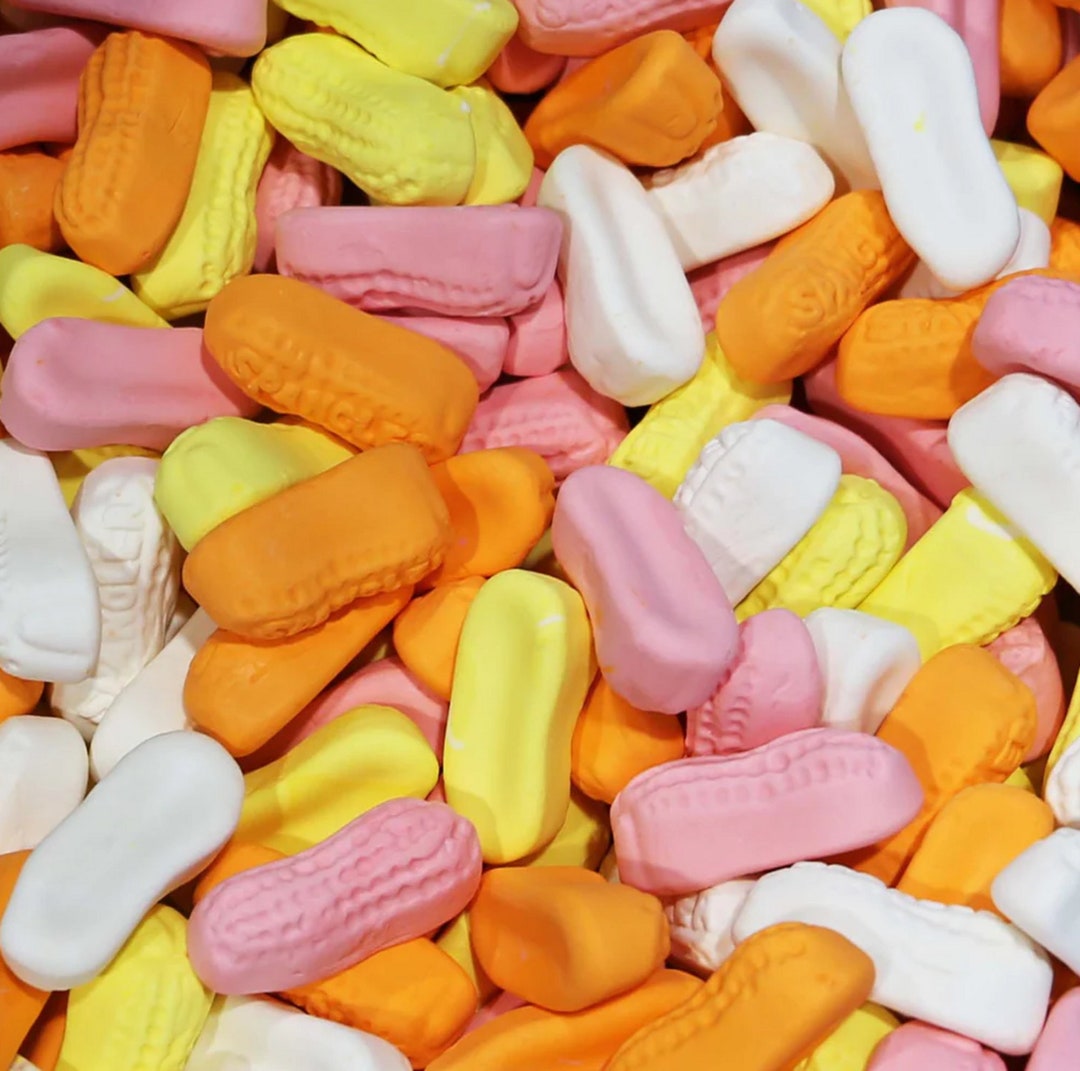Old Fashioned Rainbow Circus Peanuts Candy Bulk Etsy